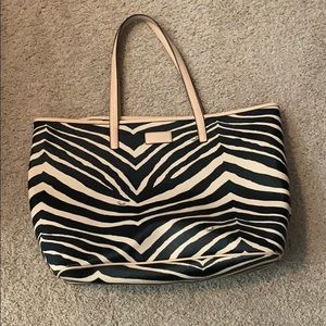 Coach Zebra Tote
